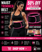Sweat & Shape Waist Trimmer Belt
