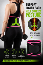 Sweat & Shape Waist Trimmer Belt