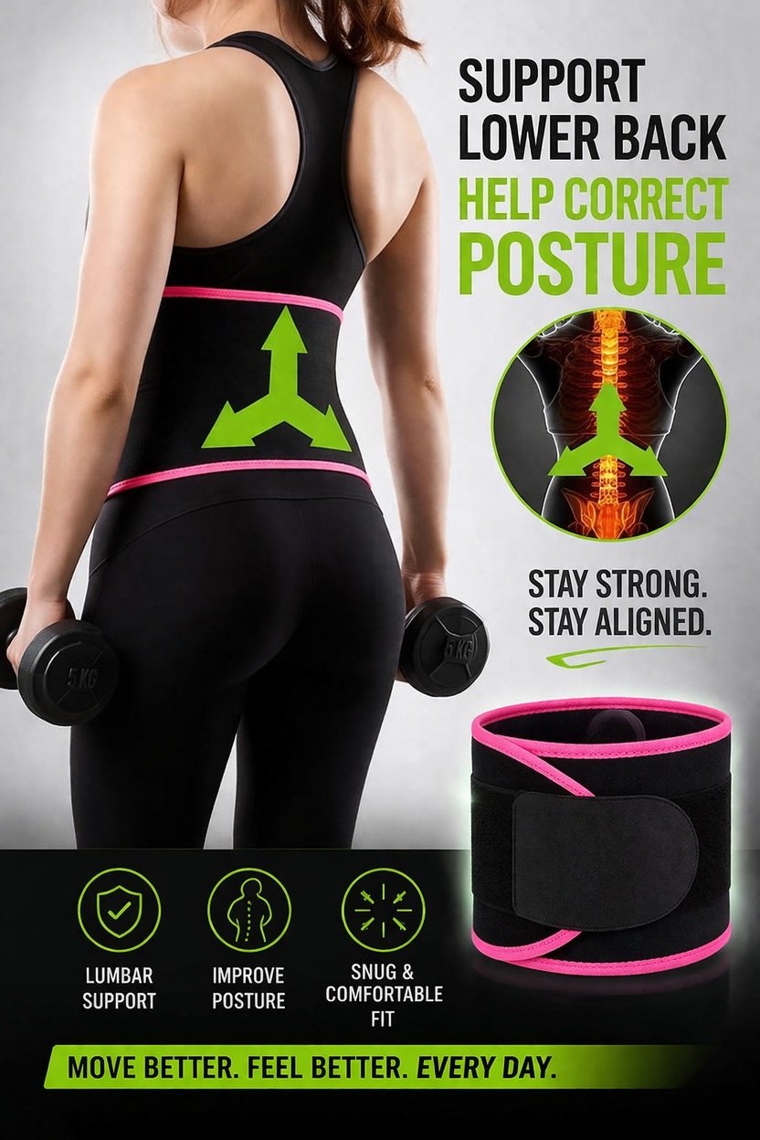 Sweat & Shape Waist Trimmer Belt