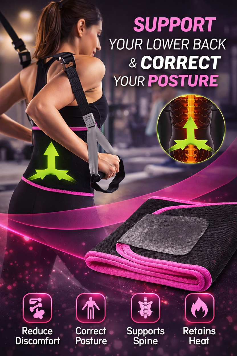 Sweat & Shape Waist Trimmer Belt