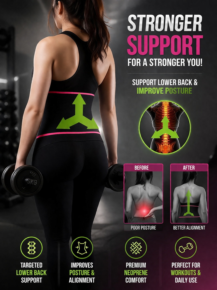 Sweat & Shape Waist Trimmer Belt