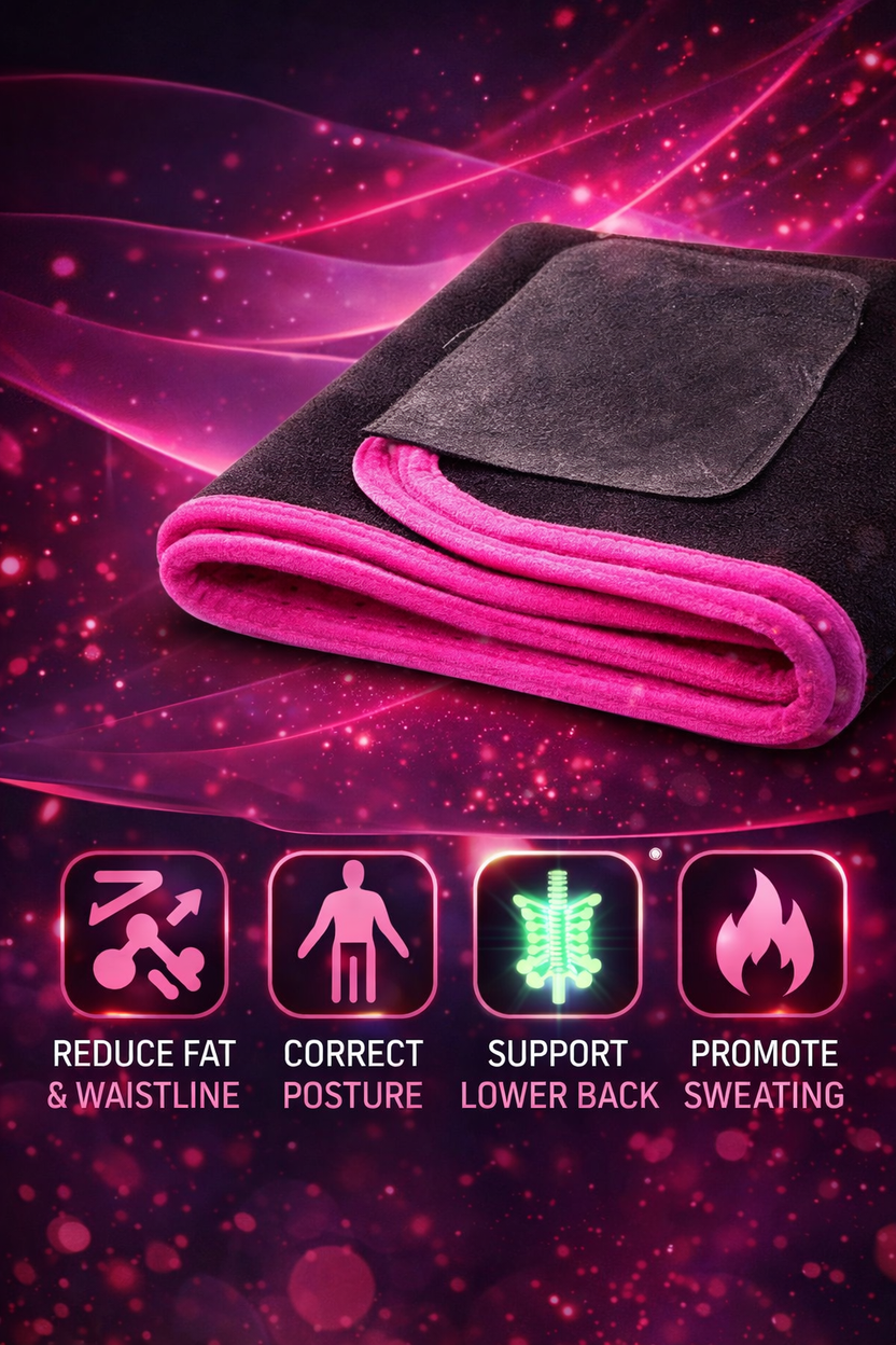 Sweat & Shape Waist Trimmer Belt