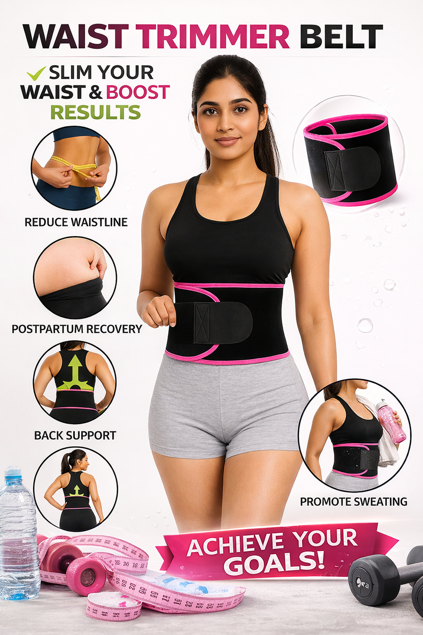 Sweat & Shape Waist Trimmer Belt